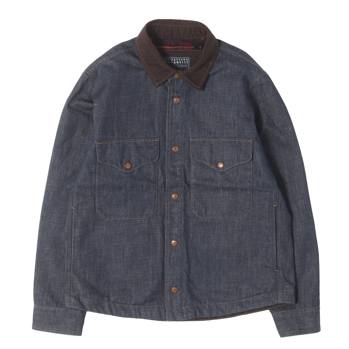 24AW コーティング トラッカー ジャケット (MANIFATTURA CECCARELLI HEAVY SHIRT CANDIANI)