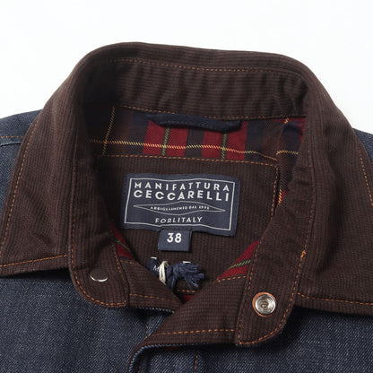 24AW コーティング トラッカー ジャケット (MANIFATTURA CECCARELLI HEAVY SHIRT CANDIANI)