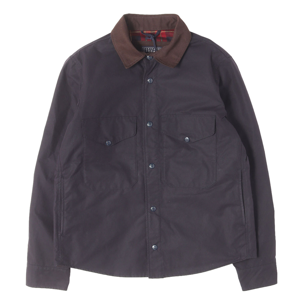 23SS ワックスコーティング シャツジャケット (Heavy Shirt)