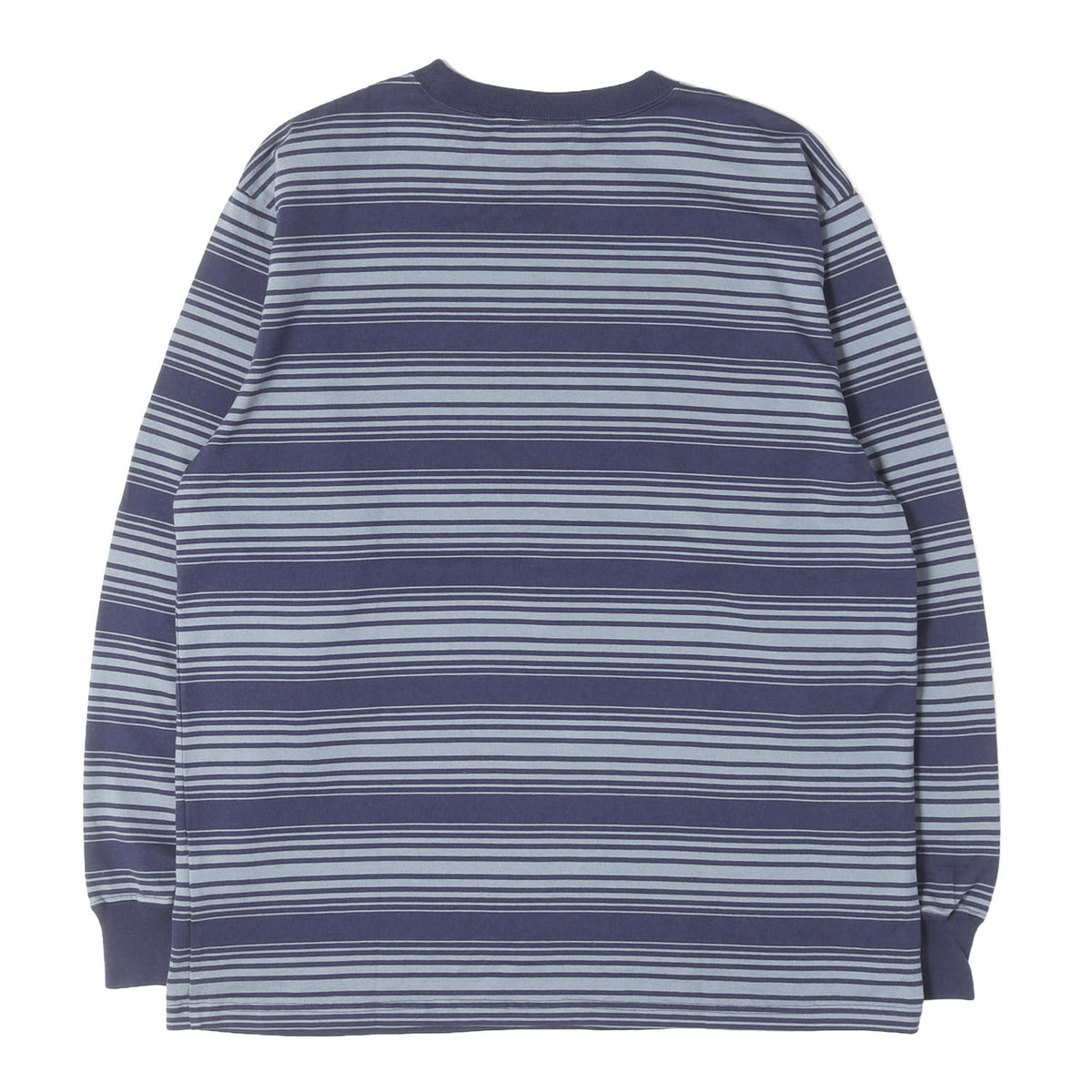 26SS ロゴ刺繍 ボーダー ロングスリーブ Tシャツ (SD HEAVYWEIGHT BORDER LONG SLEEVE T-SHIRT)