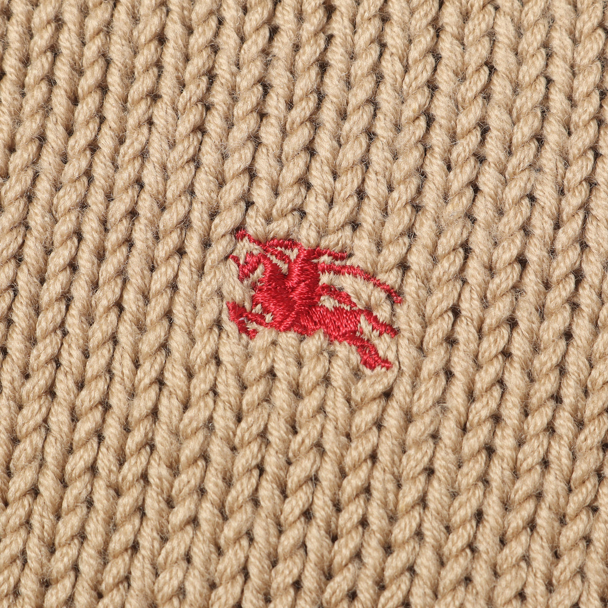 ホースマーク刺繍 メリノウール ニット セーター / MADE IN ITALY