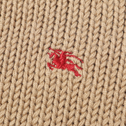 ホースマーク刺繍 メリノウール ニット セーター / MADE IN ITALY