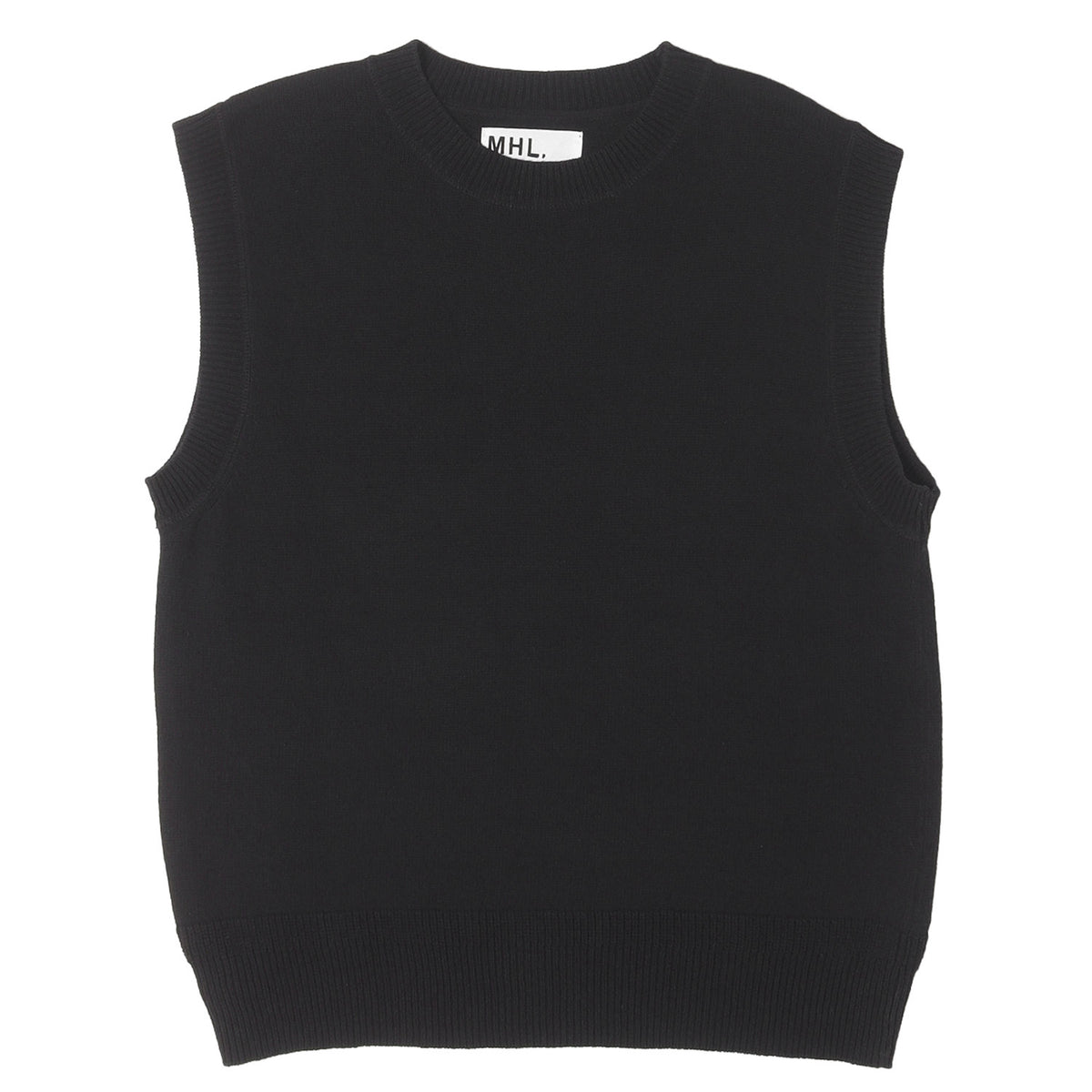 コットンニット ベスト (TWISTED COTTON KNIT VEST)