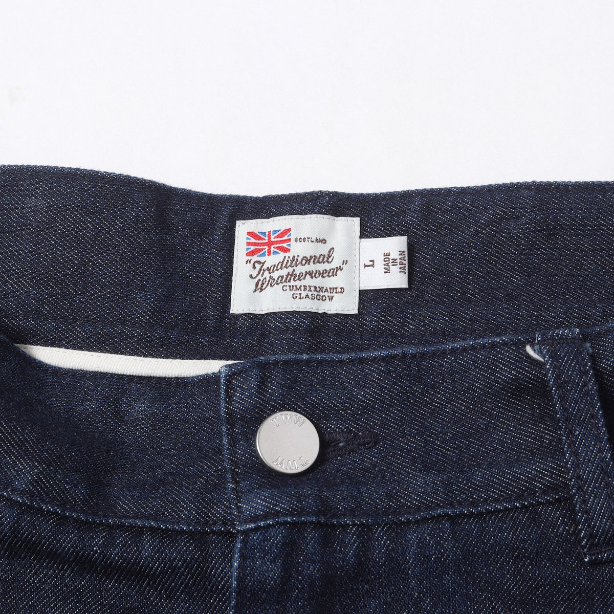 ワンタック デニム トラウザー スラックス パンツ (UNIONSLACK 102) / MADE IN JAPAN