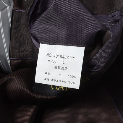 ヘリンボーン ウール 2B スリーピース セットアップ スーツ