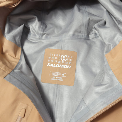 24AW × SALOMON 八の字 止水ジップ ロゴ刺繍 マウンテンパーカー (GORE-TEX Sports Jacket)