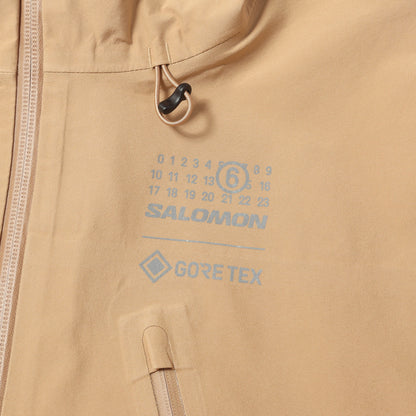24AW × SALOMON 八の字 止水ジップ ロゴ刺繍 マウンテンパーカー (GORE-TEX Sports Jacket)