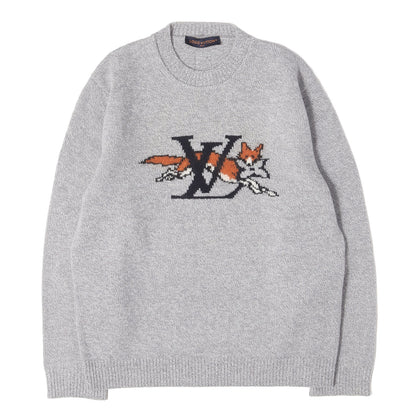 26SS チャンキー ウールカシミヤ クルーネック ニット
