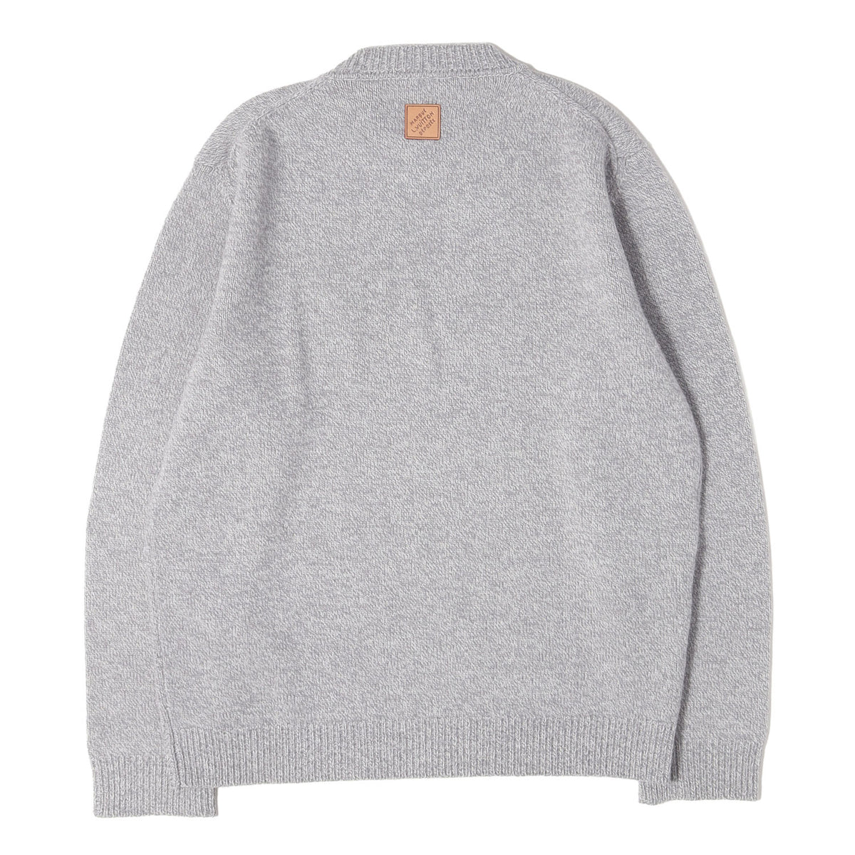 26SS チャンキー ウールカシミヤ クルーネック ニット