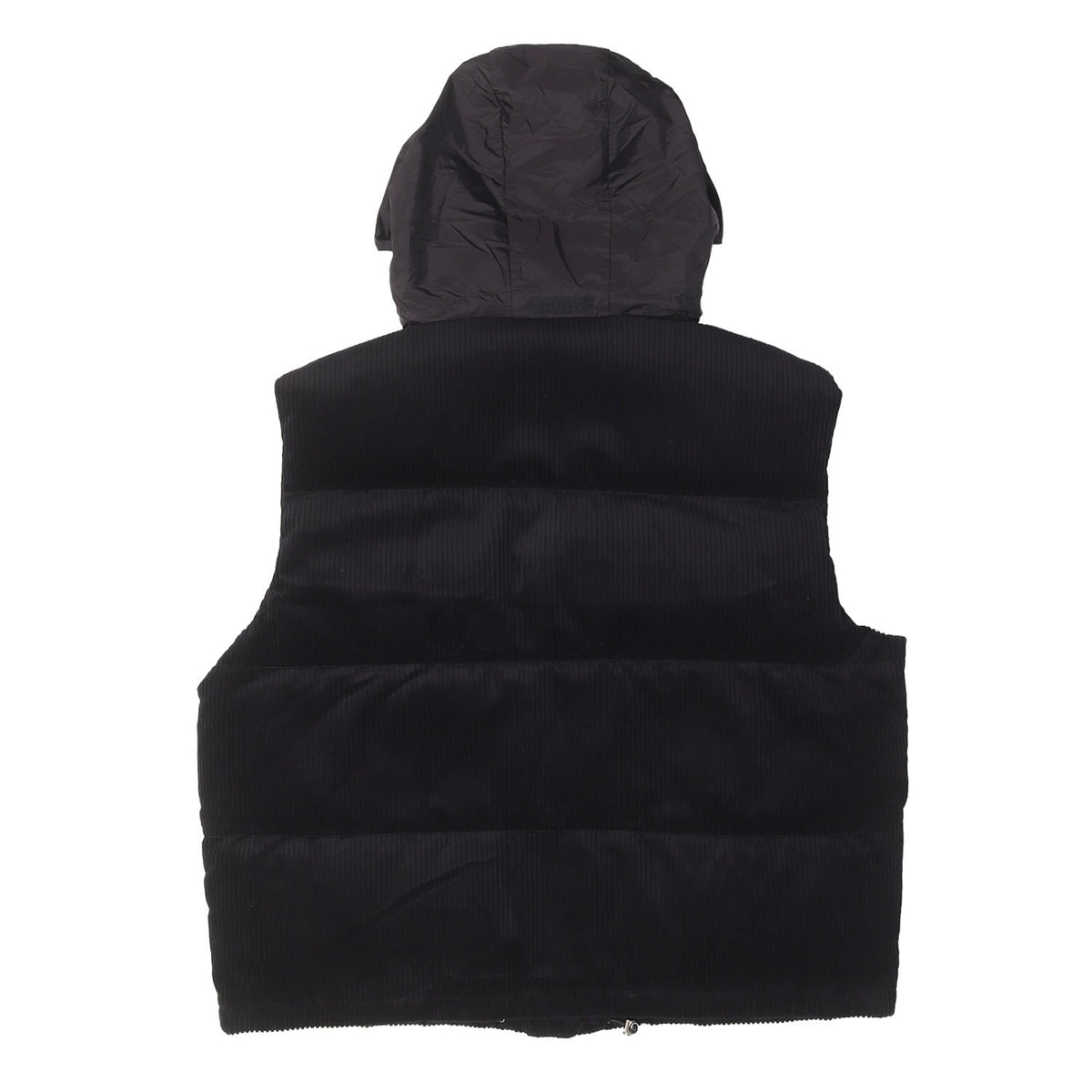 24AW トライアングルロゴ ハイネック コーデュロイ ダウンベスト (Corduroy down vest)