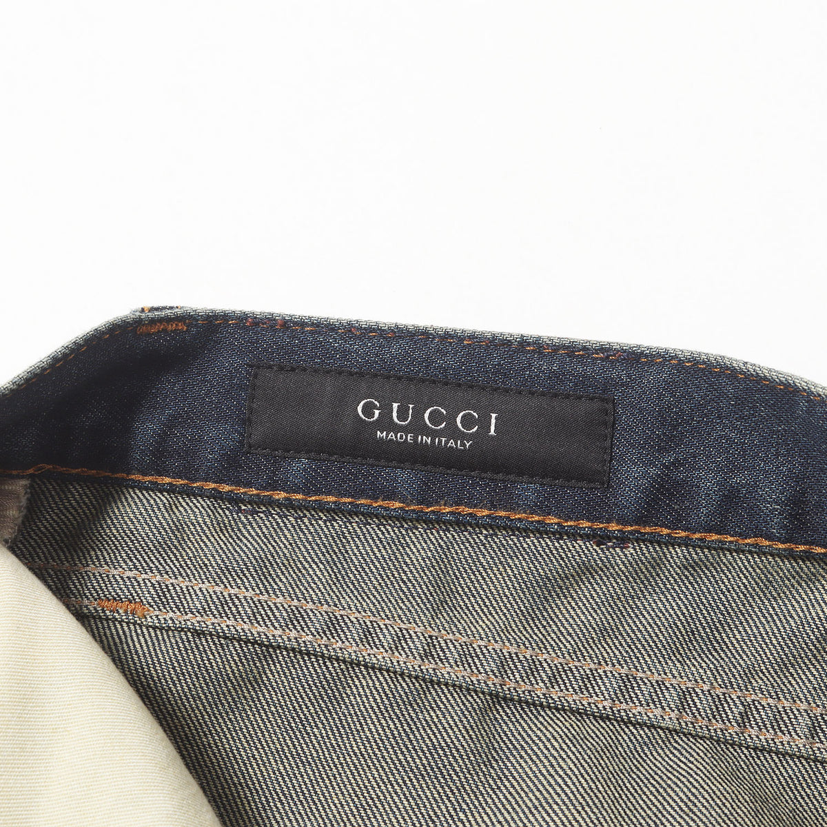 26AW ホースビット ディテール コットンデニム パンツ