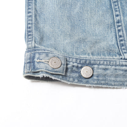 26SS フェード加工 セルビッジ デニム トラッカー ジャケット (FADED SELVEDGE LIGHT DENIM BLOUSON)