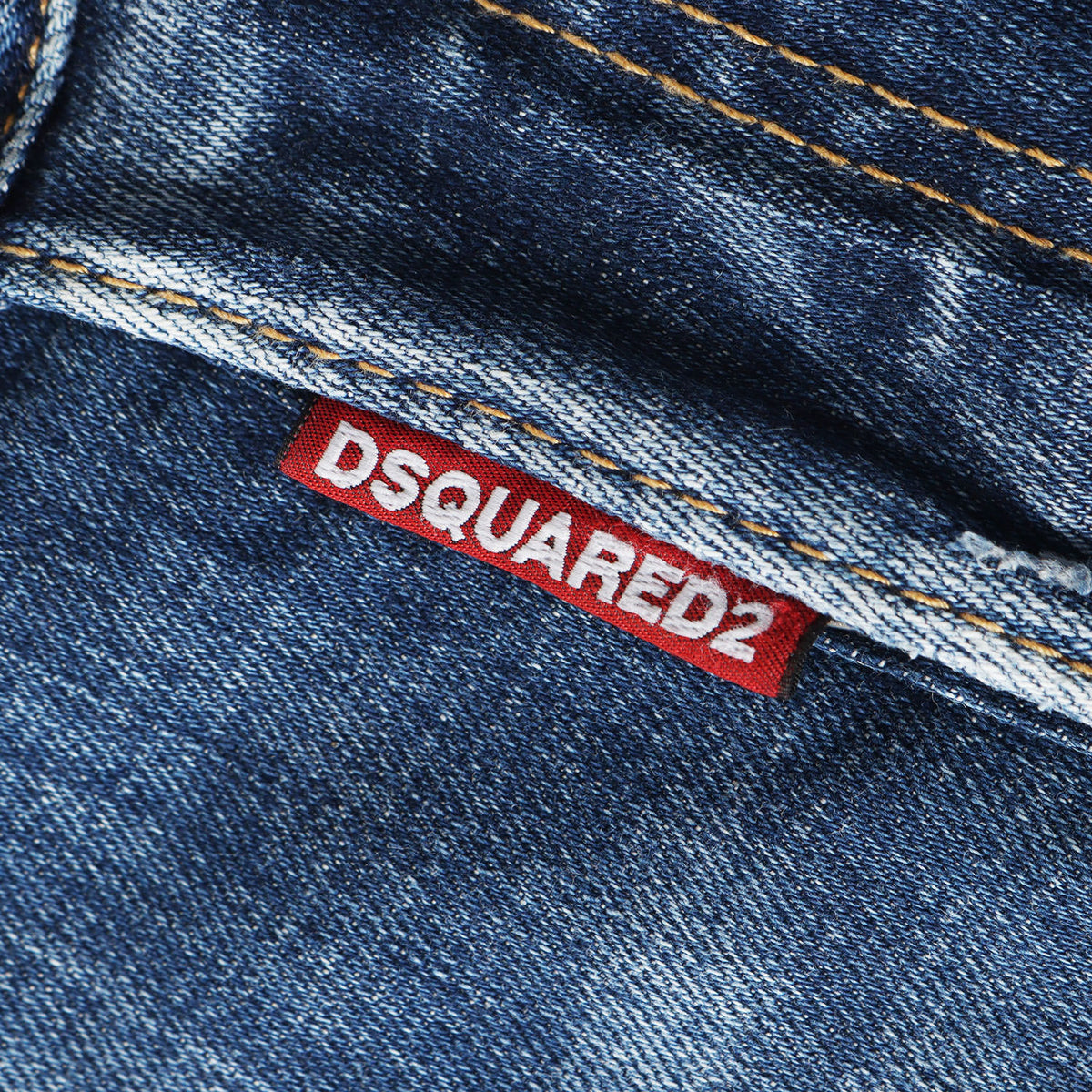 21AW クラッシュリペア ブリーチ加工 ストレッチ デニム スキニーパンツ (Skater Jean)