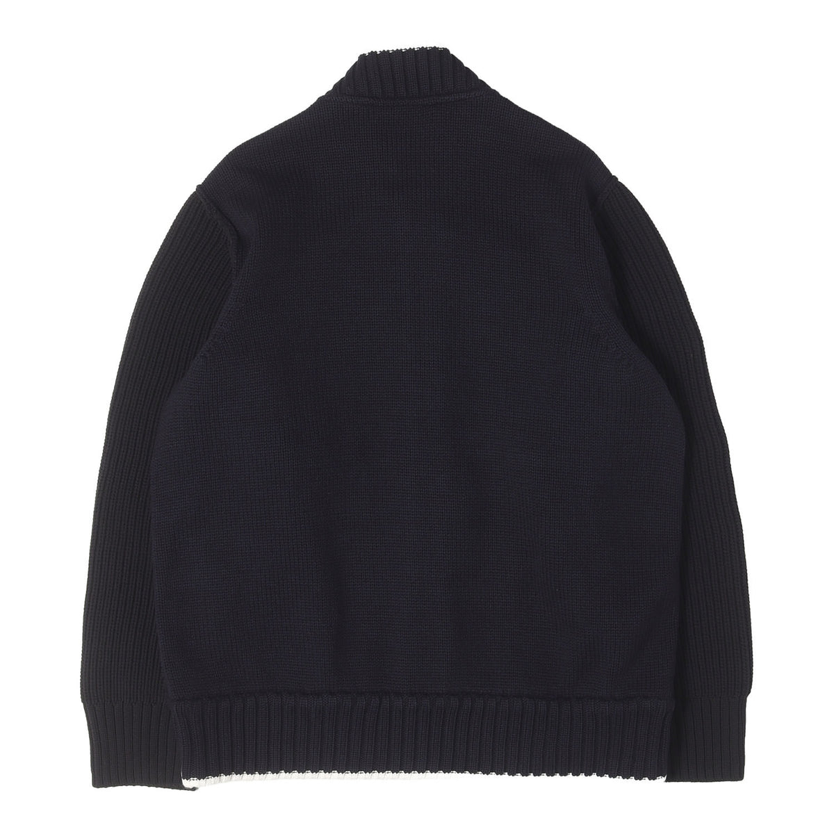 23SS × ERIC HAZE ロゴ刺繍 コットンニット スタジャン (Code Embroidery Knit Blouson)