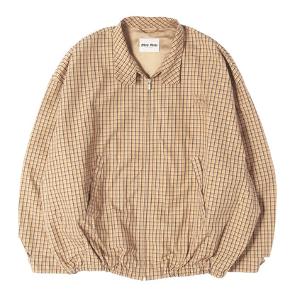 25SS チェック キャンバス ジャケット