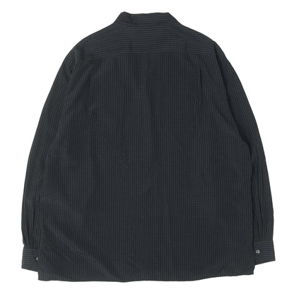 25AW シルク レーヨン オープンカラー シャツ (Silk Rayon Open Collar L/S Shirt)