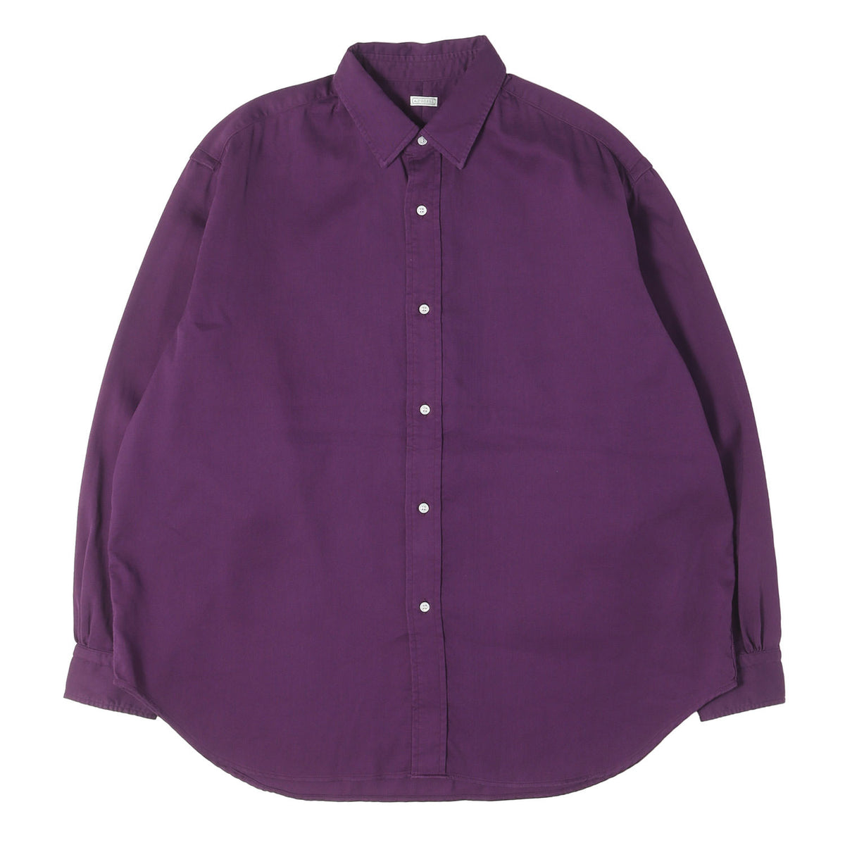 26AW 二重織ツイル レギュラーカラー ドレス シャツ (Double Weave Twill Regular Collar Shirts)