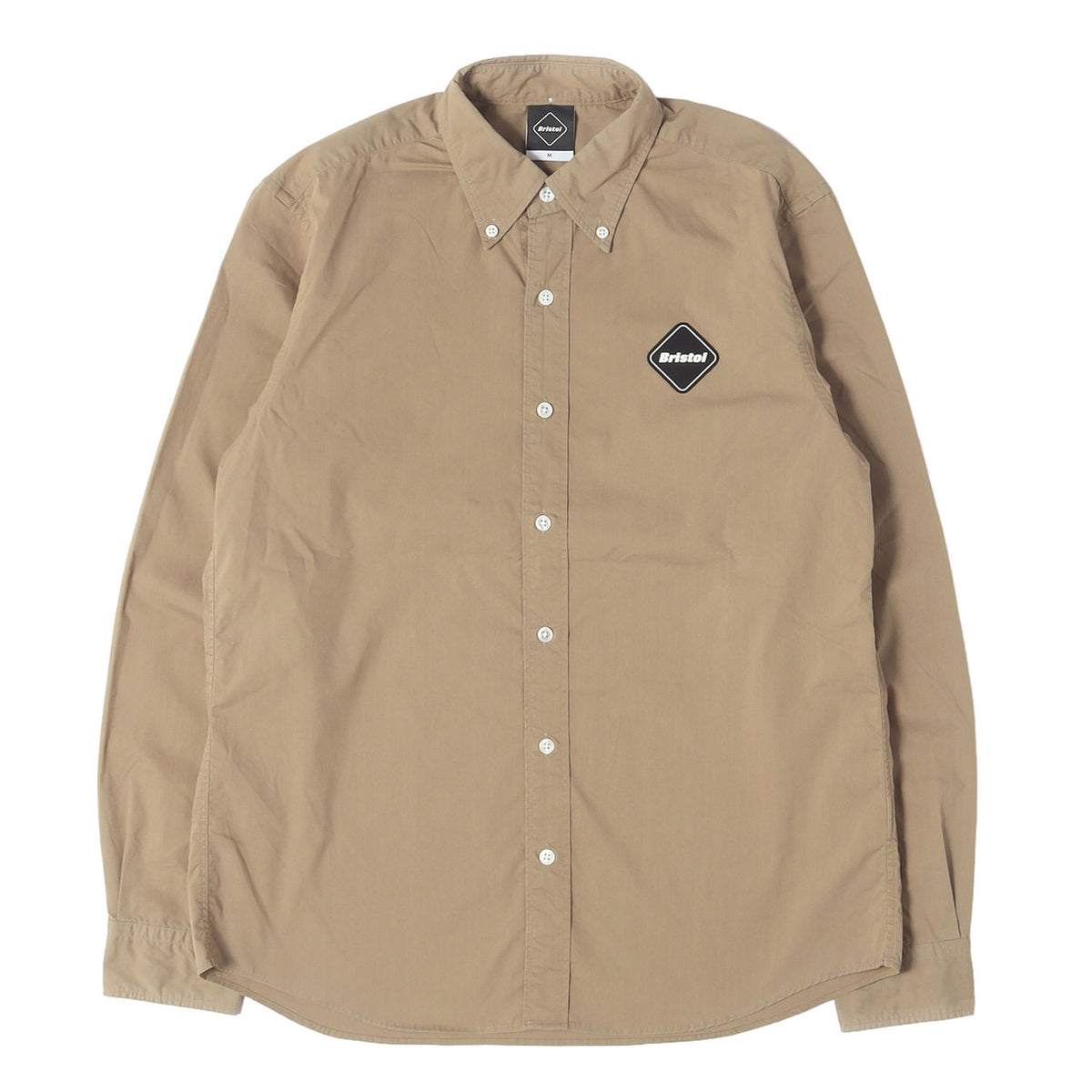 エンブレム クールマックス ボタンダウン シャツ (F.C.R.B. COOLMAX EMBLEM B.D SHIRT)