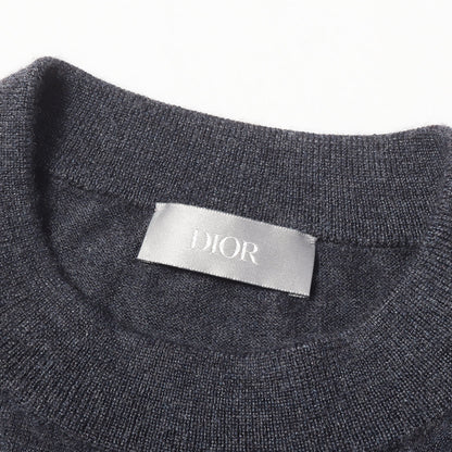 26AW CDアイコン ラウンドネック ニット セーター (CD Icon Round Neck Sweater)