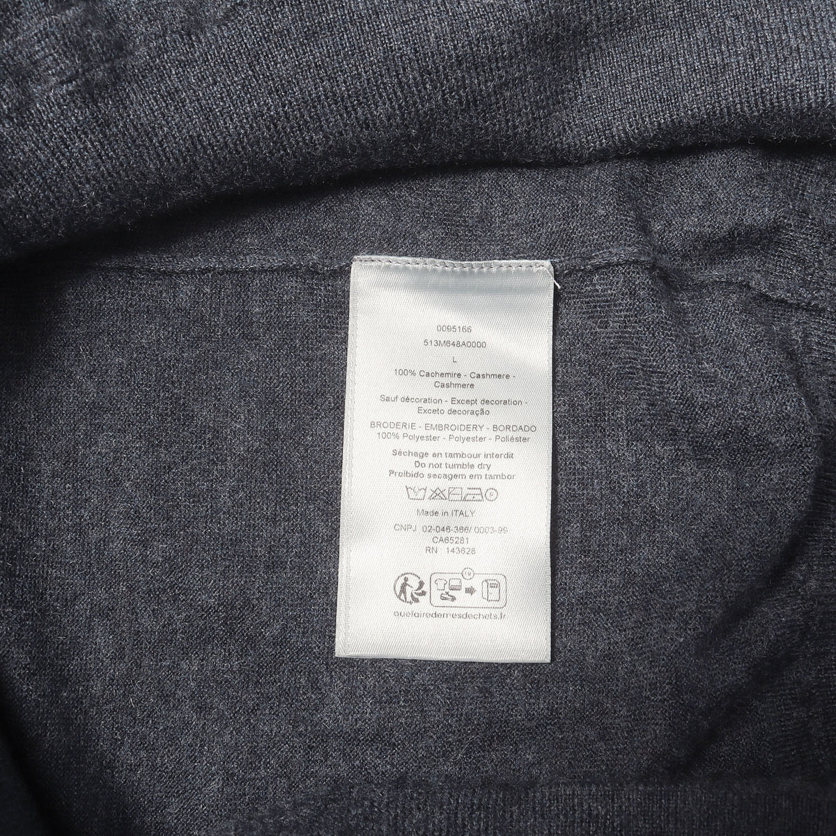 26AW CDアイコン ラウンドネック ニット セーター (CD Icon Round Neck Sweater)