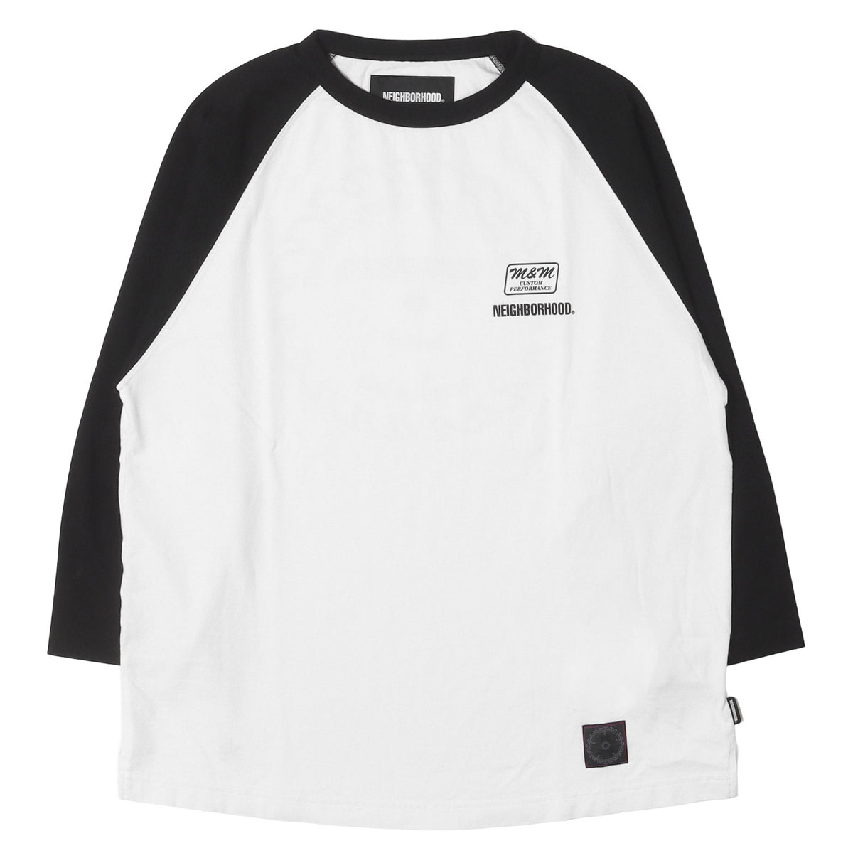 26AW × M&M ロゴ ラグラン カットソー (NH X M&M . CLASSIC RAGLAN 3Q)