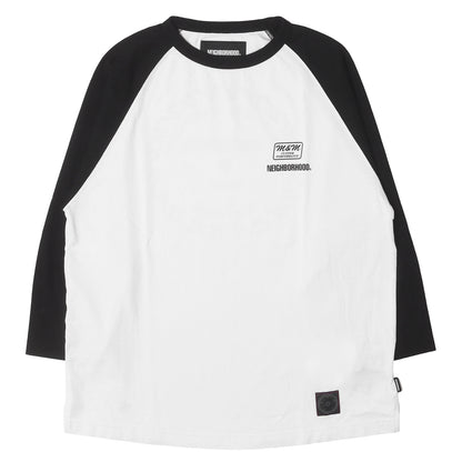 26AW × M&M ロゴ ラグラン カットソー (NH X M&M . CLASSIC RAGLAN 3Q)
