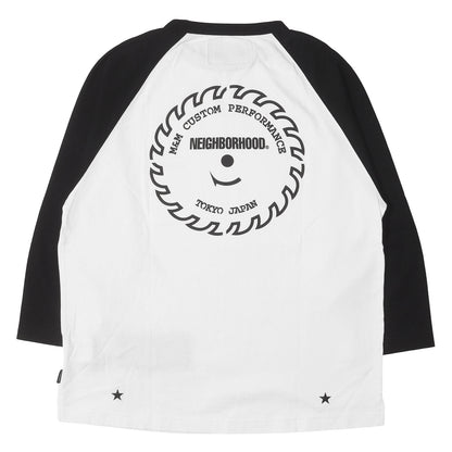 26AW × M&M ロゴ ラグラン カットソー (NH X M&M . CLASSIC RAGLAN 3Q)