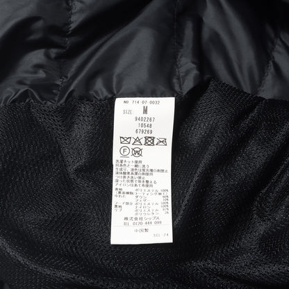 24AW WEB限定 多機能 スタンドカラー ダウン ミドル コート