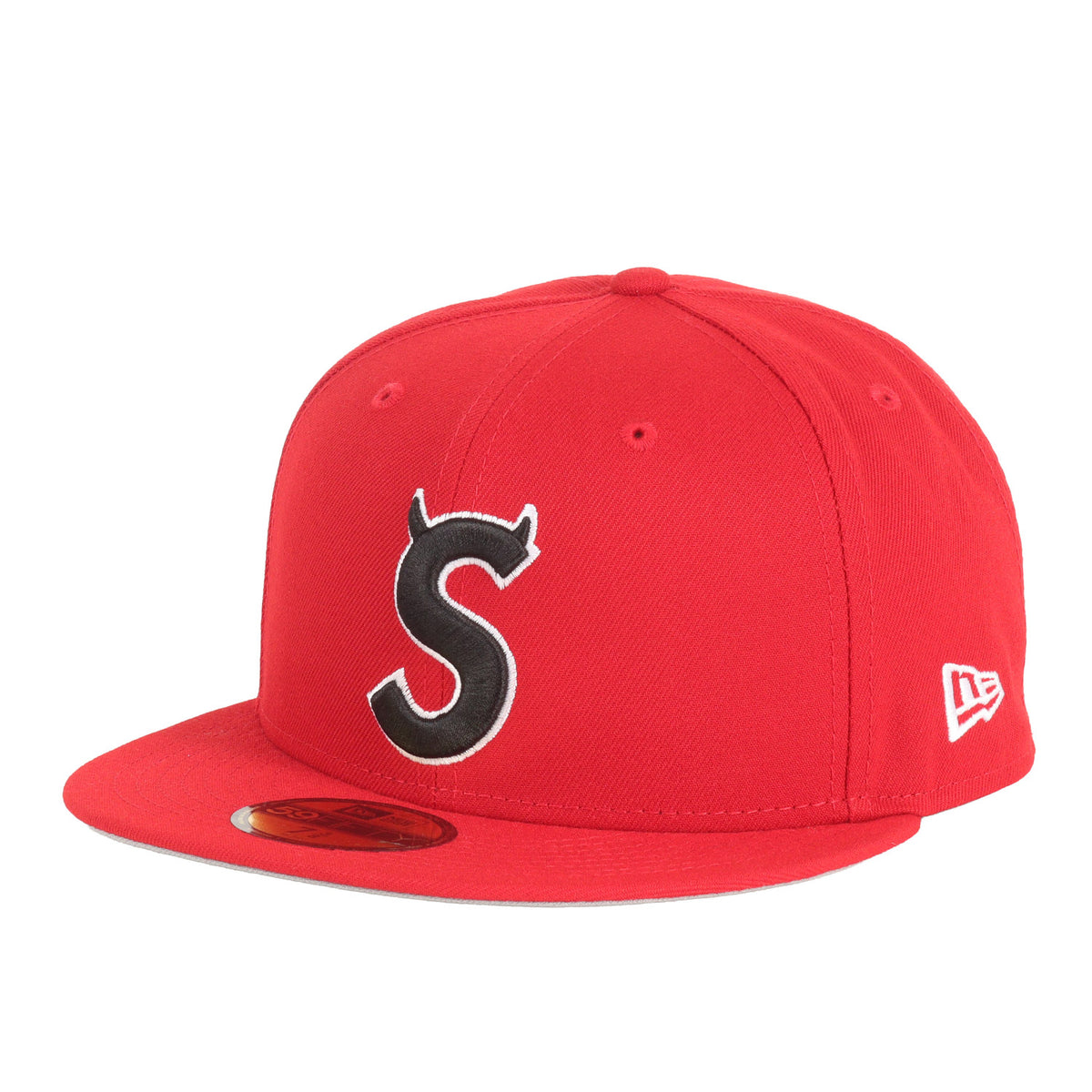 26SS × NEW ERA 59FIFTY ロゴ刺繍 ベースボールキャップ (Devil S Logo New Era)