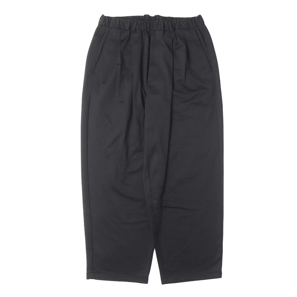 25AW ツータック ナイロン ワイド イージーパンツ (DOUBLE PLEATED WIDE EASY PANTS)