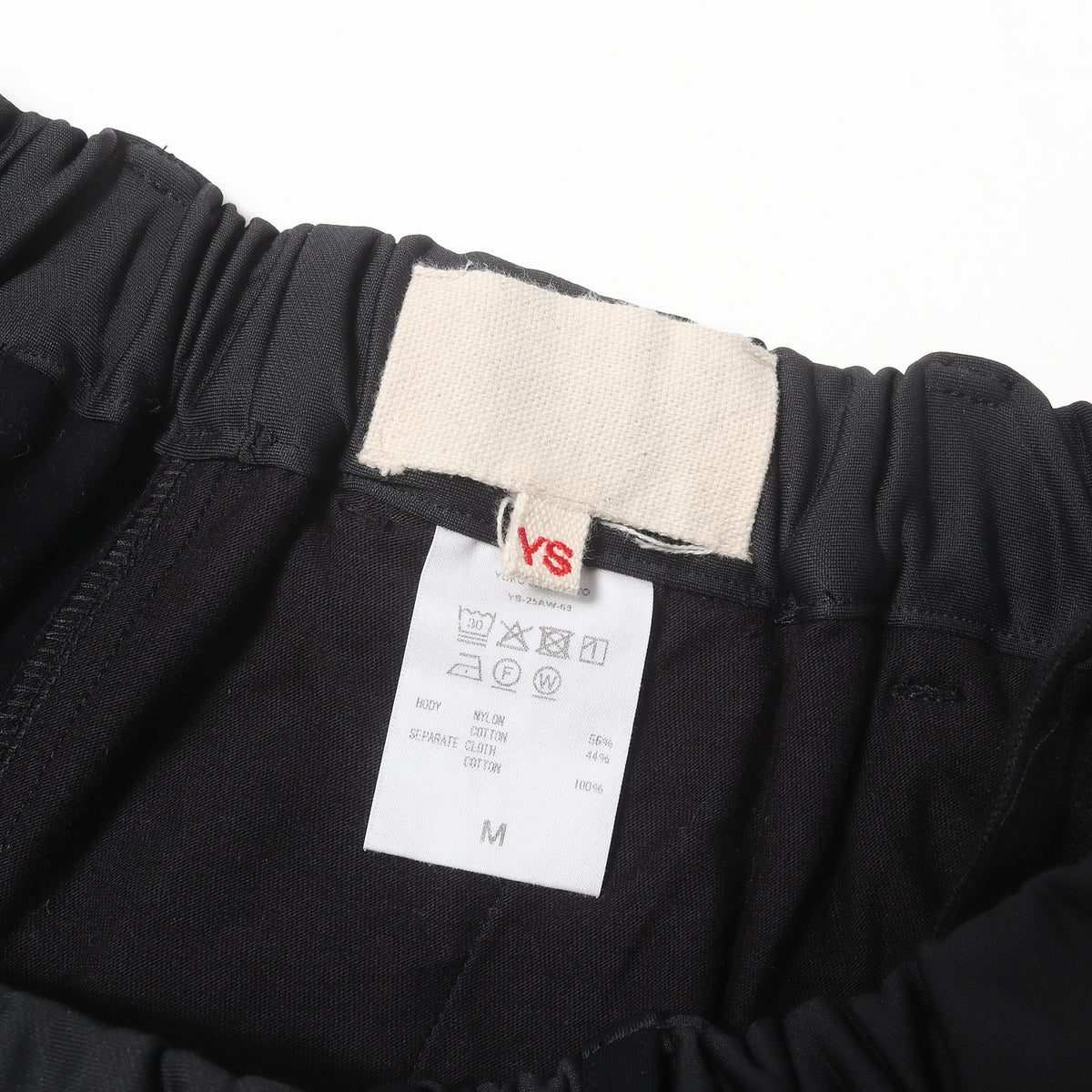 25AW ツータック ナイロン ワイド イージーパンツ (DOUBLE PLEATED WIDE EASY PANTS)
