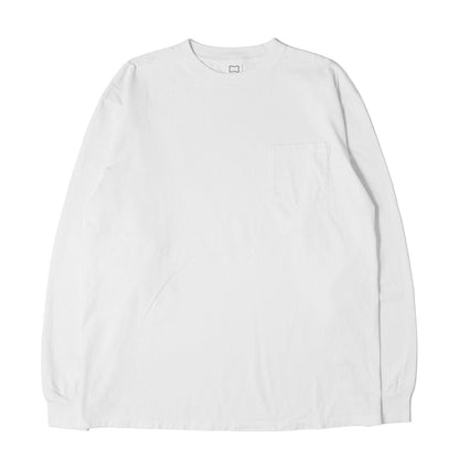 25AW ヘビーウェイト ポケット ロングスリーブ Tシャツ / MADE IN JAPAN