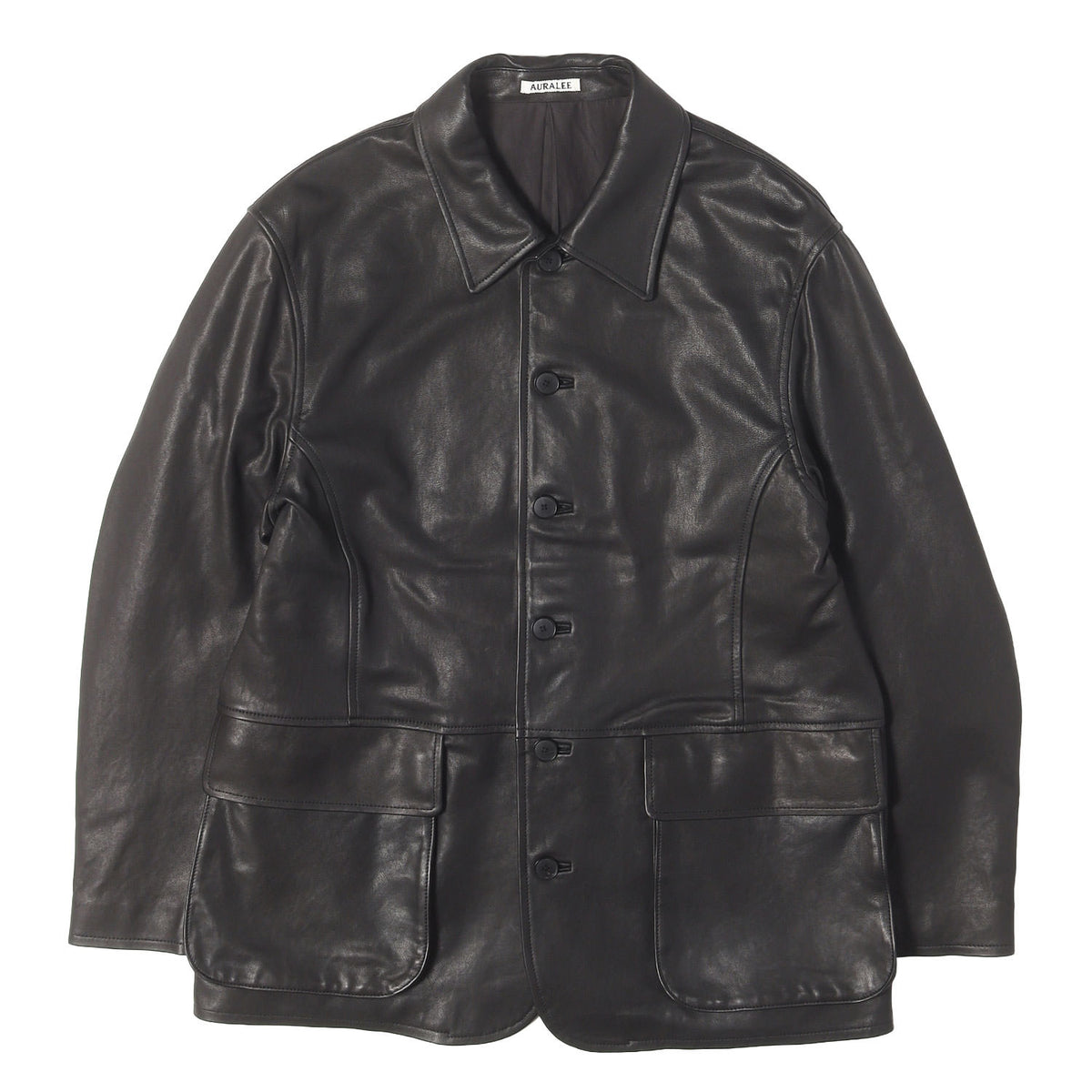 26SS テクスチャード ラムレザー ブルゾン (TEXTURED LAMB LEATHER BLOUSON)