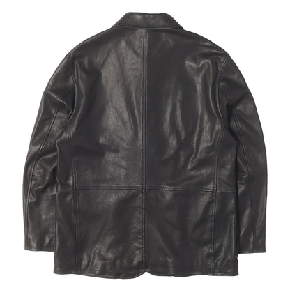 26SS テクスチャード ラムレザー ブルゾン (TEXTURED LAMB LEATHER BLOUSON)