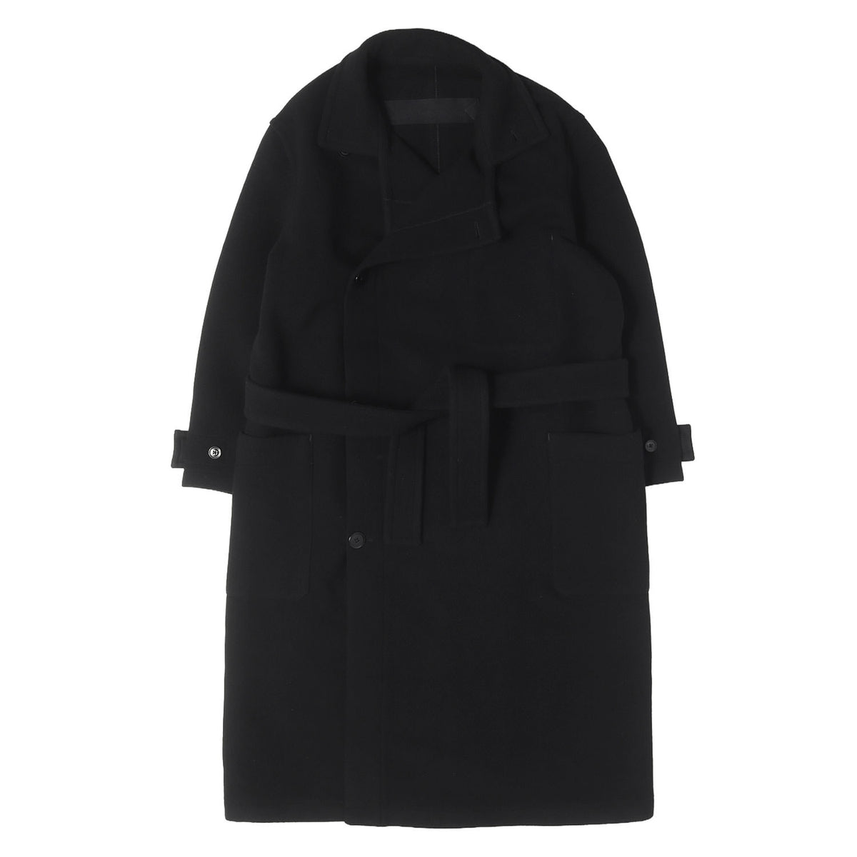 メルトン ラップコート (WRAP COAT)