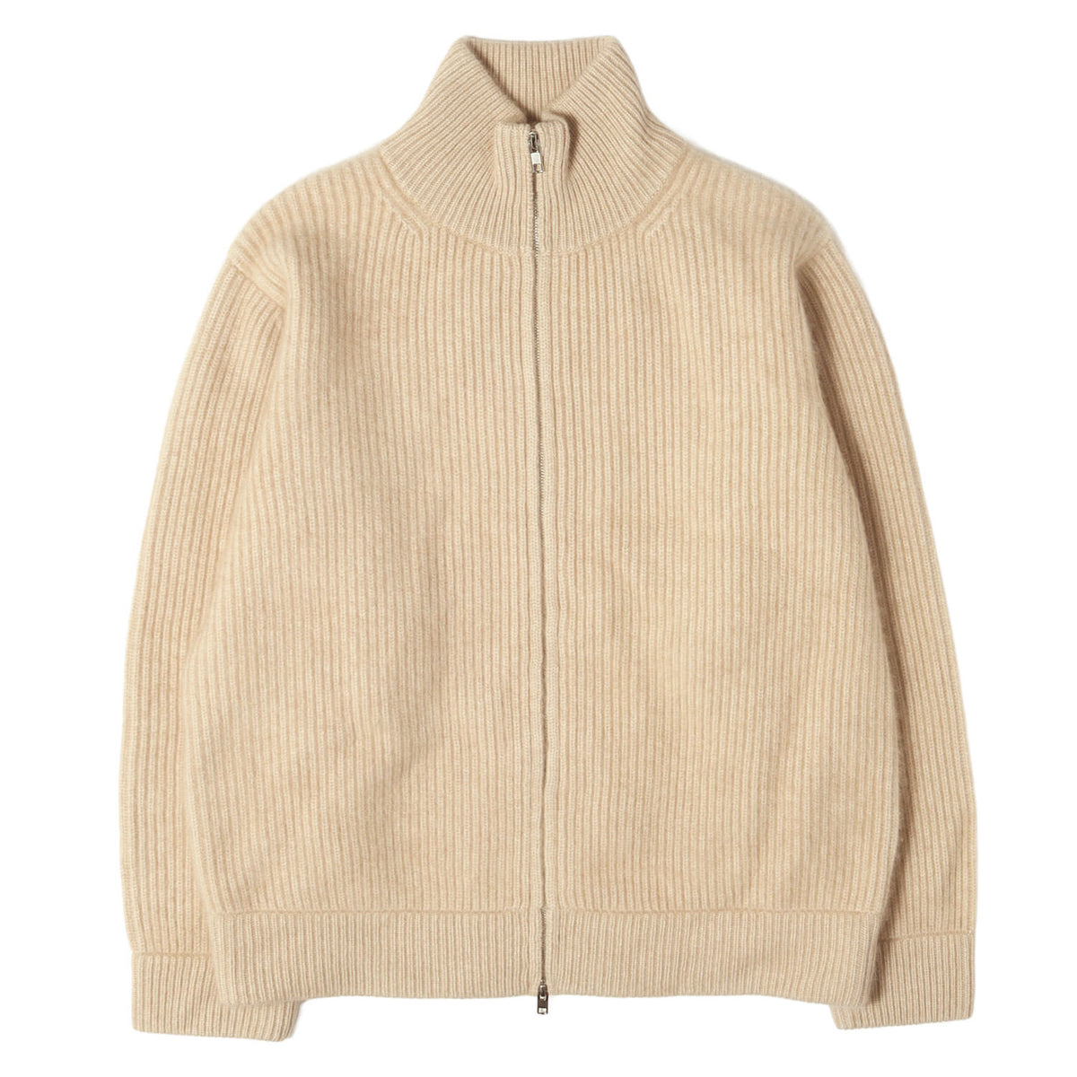 23AW モンゴリアン カシミヤ ダブルジップ ドライバーズ ニット (Mongorian Cashmere Drivers Knit)
