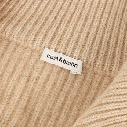 23AW モンゴリアン カシミヤ ダブルジップ ドライバーズ ニット (Mongorian Cashmere Drivers Knit)