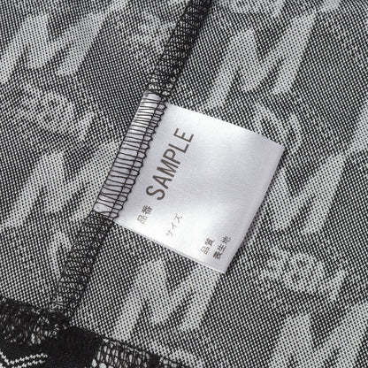 25SS ジオメトリック モックネック ジャージ ロングスリーブ Tシャツ / SAMPLE