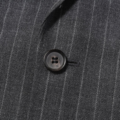 ストライプ ホップサック ウール セットアップ スーツ / MADE IN JAPAN