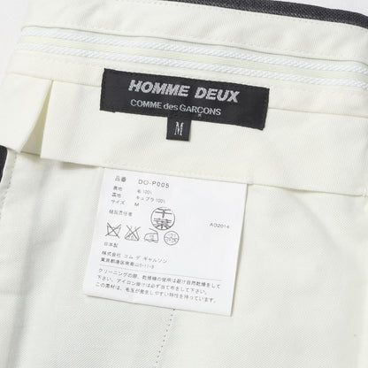 ストライプ ホップサック ウール セットアップ スーツ / MADE IN JAPAN