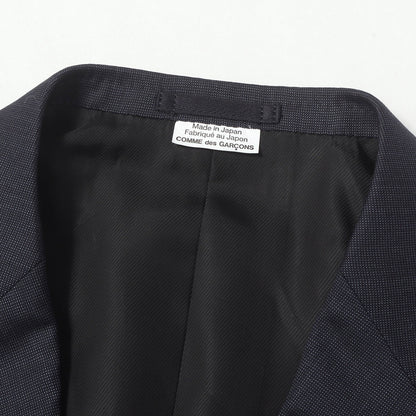 20SS マイクロチェック ウール セットアップ スーツ / MADE IN JAPAN