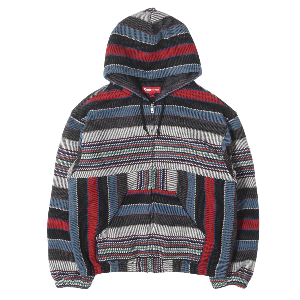 25SS ウーブン ストライプ フーデッド ジャケット (WOVEN STRIPE HOODED JACKET)