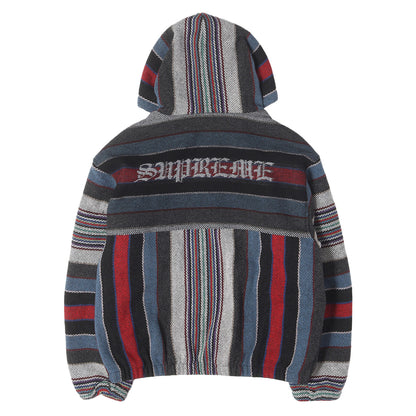 25SS ウーブン ストライプ フーデッド ジャケット (WOVEN STRIPE HOODED JACKET)