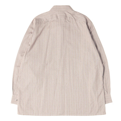 セリエボタン ハウスチェック ブロード シャツ