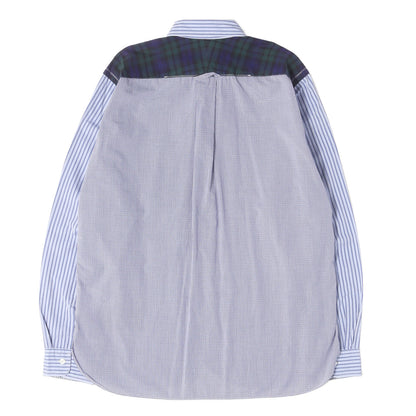 20AW バック切替 ストライプ ボタンダウン ドレスシャツ
