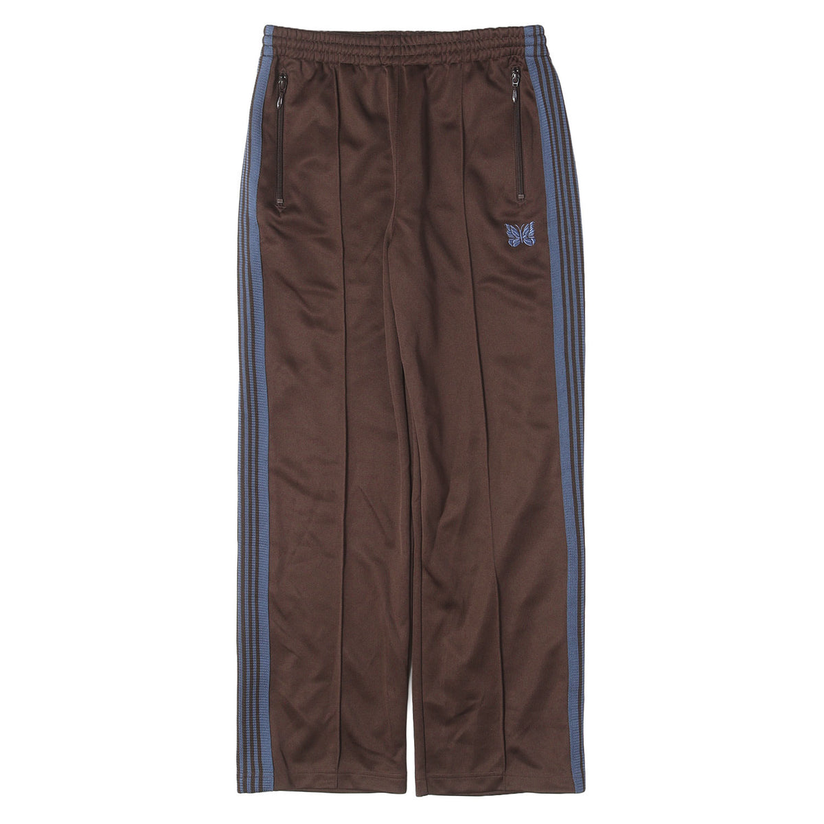 20AW パピヨン刺繍 ストレート トラックパンツ (TRACK PANT-POLY SMOOTH)