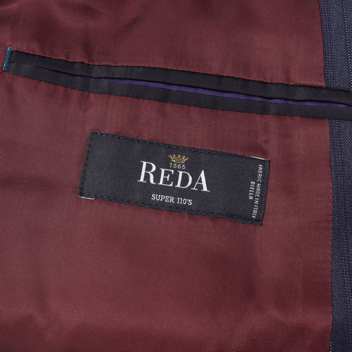 × REDA SUPER110'S ストライプ スリーピース セットアップ スーツ