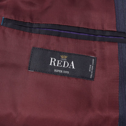 × REDA SUPER110'S ストライプ スリーピース セットアップ スーツ