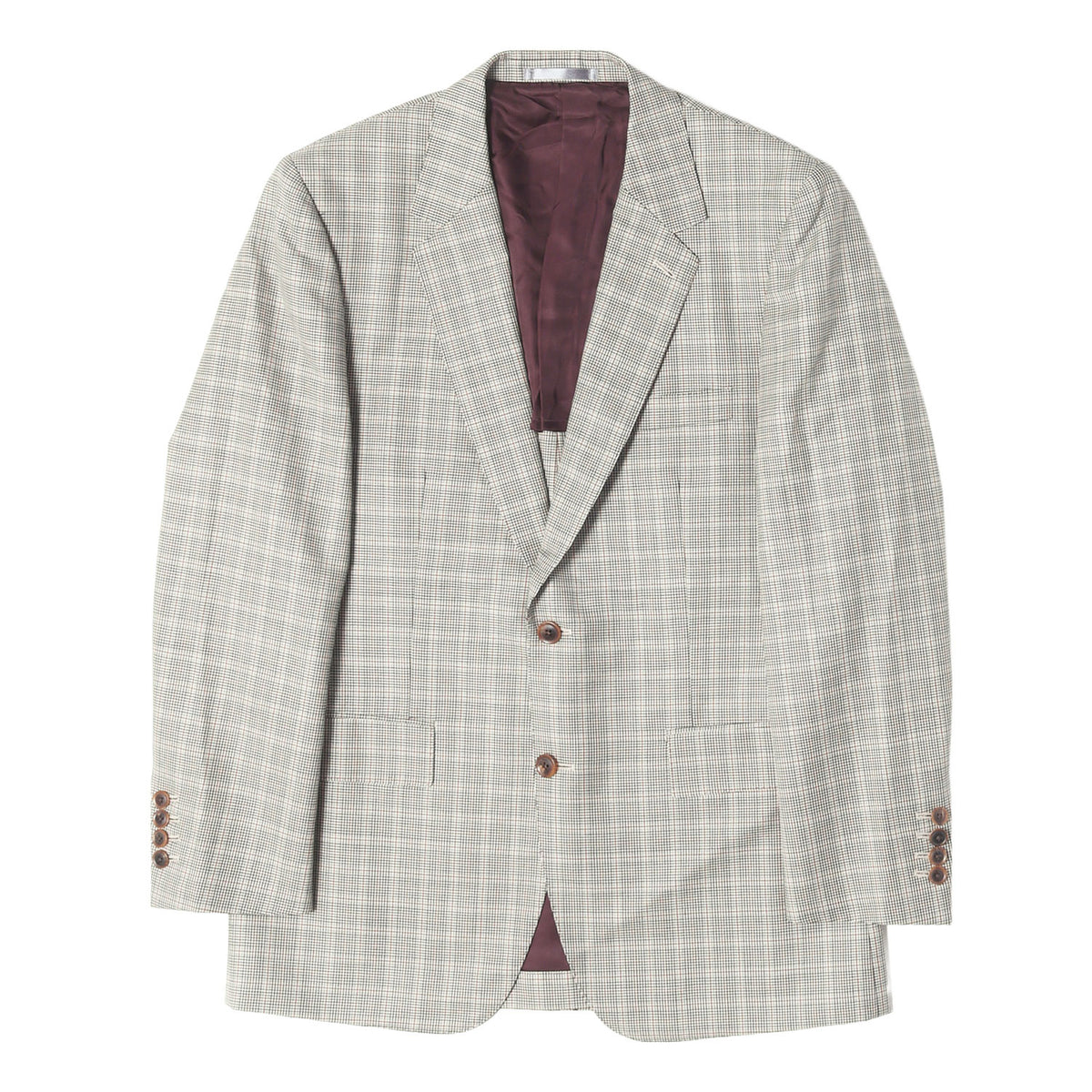 × BOWER ROEBUCK ハウンドトゥースチェック セットアップ スーツ