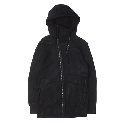 22AW コーティング ダブルジップ フーデッド ジャケット (Coating Double Zip Hooded Jacket)